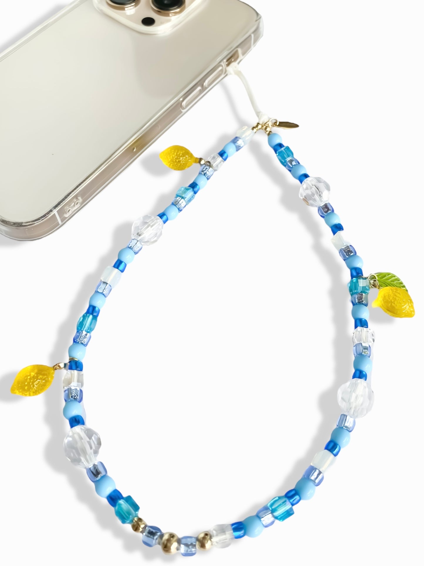 ブルー・レモネード スマホストラップ