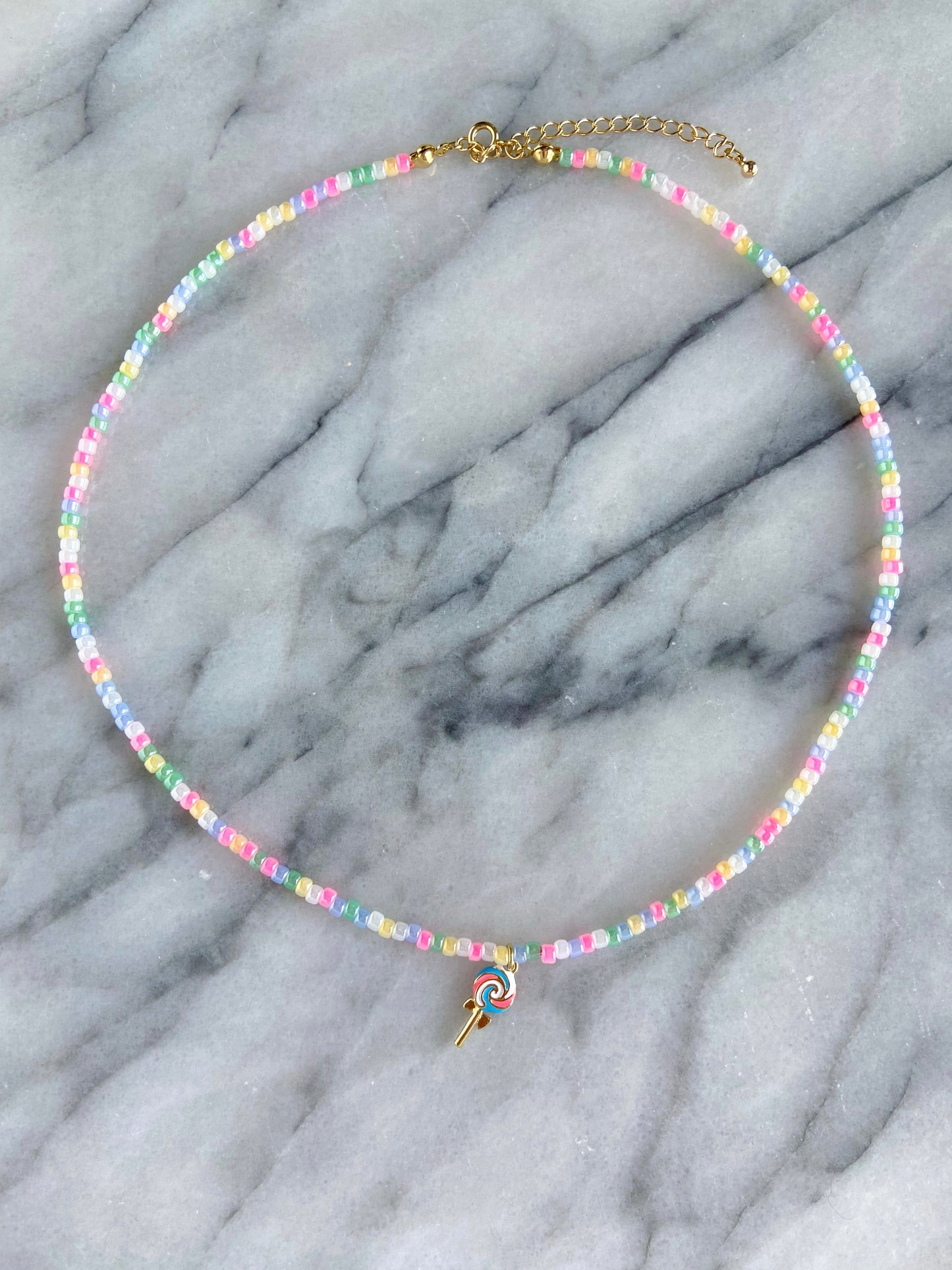 candyland necklace -gold