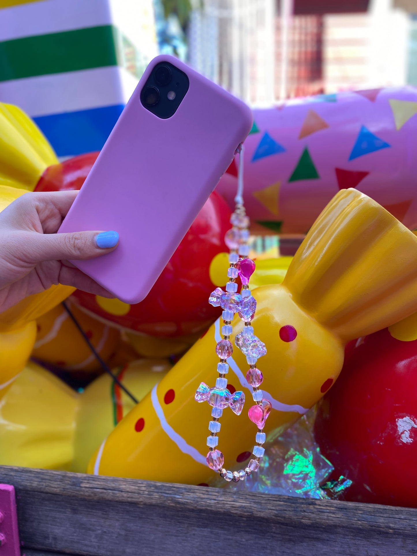 キャンディーランド スマホストラップ